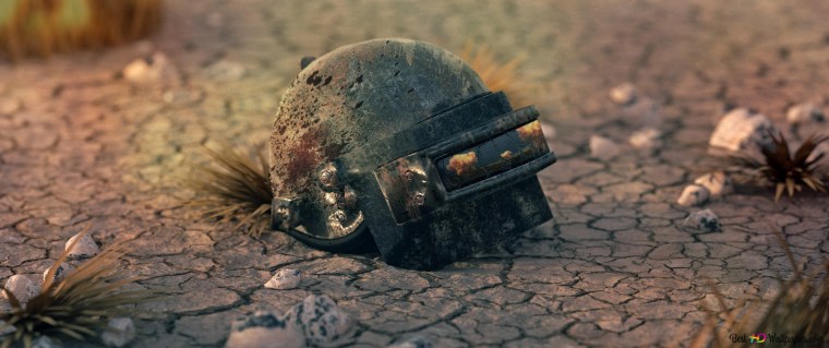 Шлем на земле