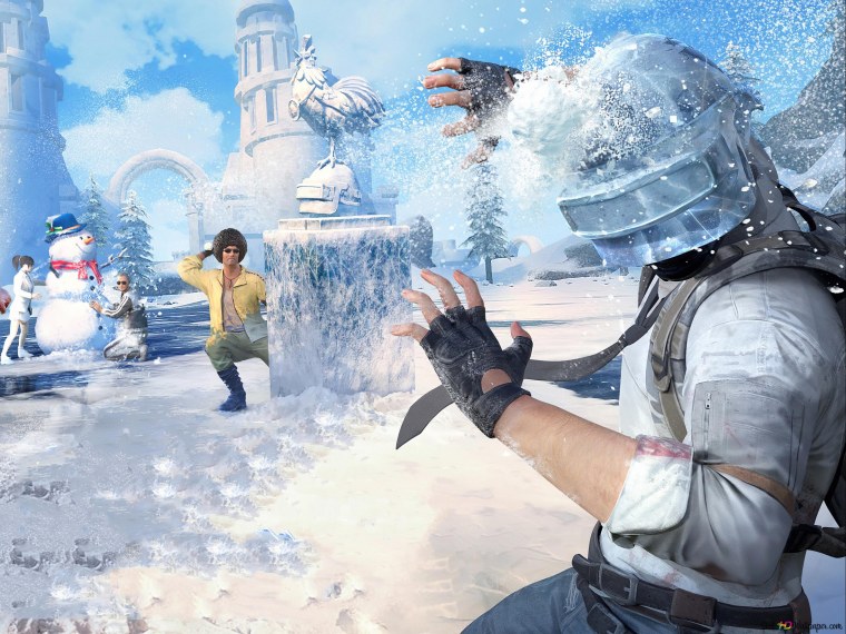 Новогодний PUBG