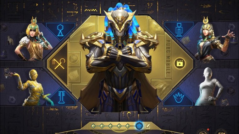 Костюм фараона ПАБГ мобайл