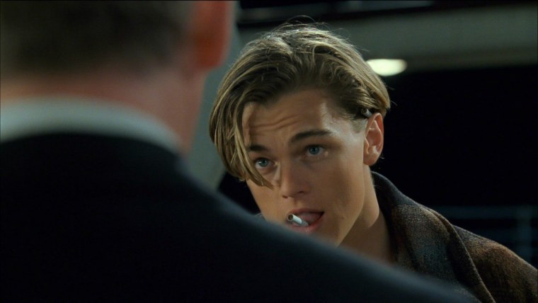 Прическа Леонардо ди Каприо в молодости