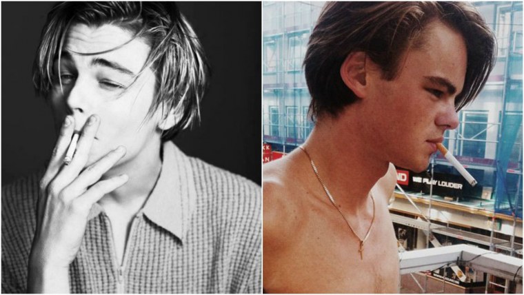 Леонардо ди Каприо в молодости 14 лет