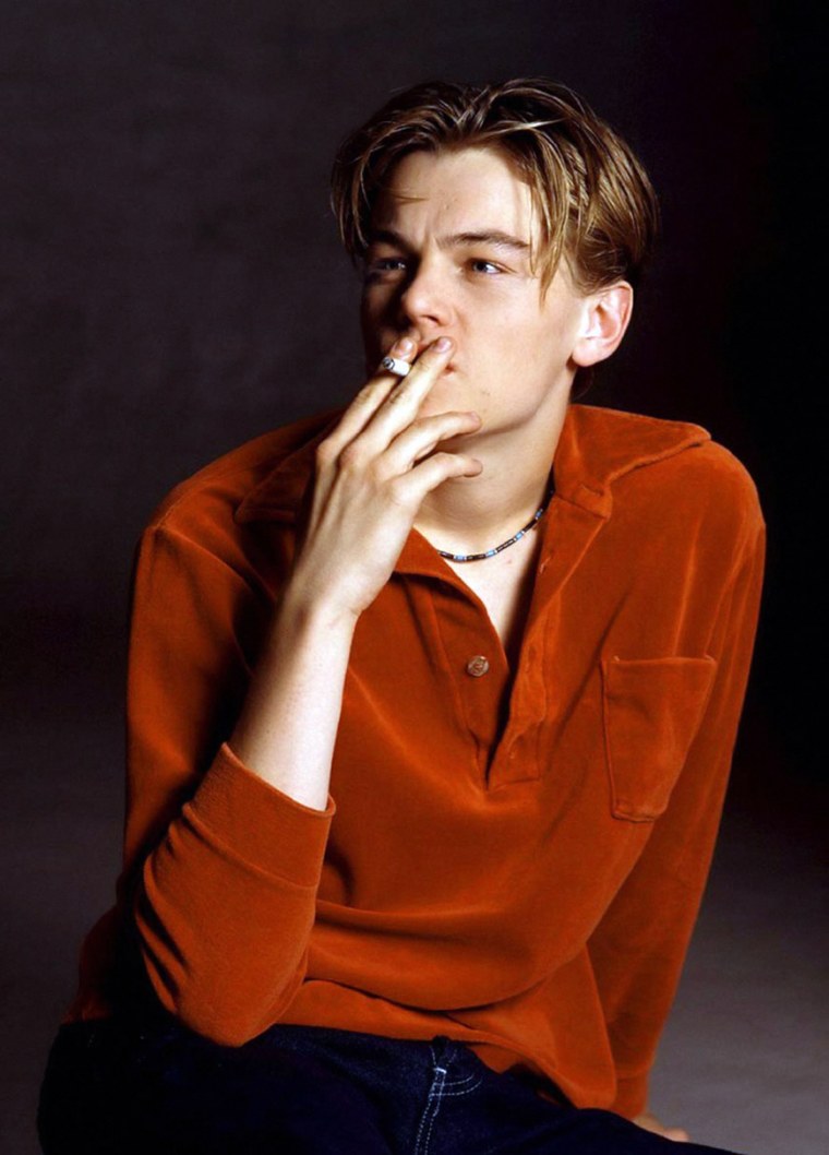 Леонардо ди Каприо в молодости обои на телефон