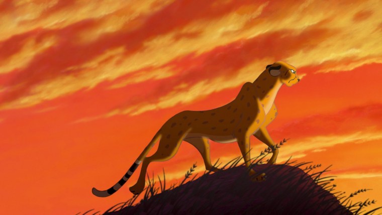 Король Лев мультфильм 1994 гепард