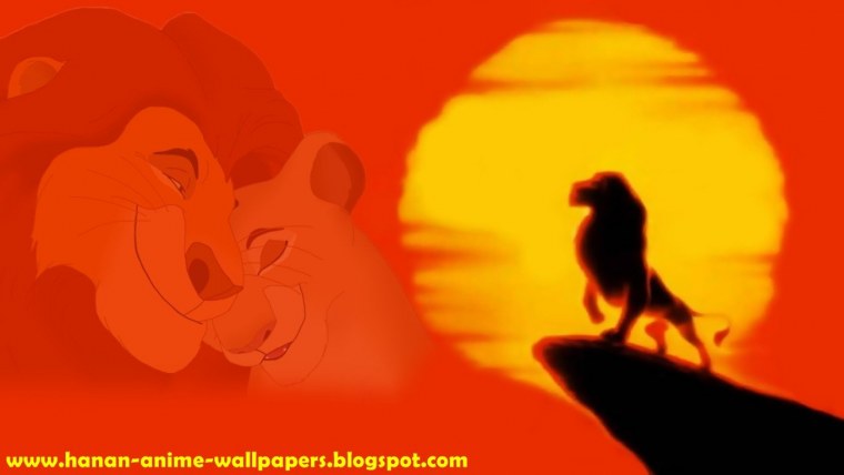 Симба на закате