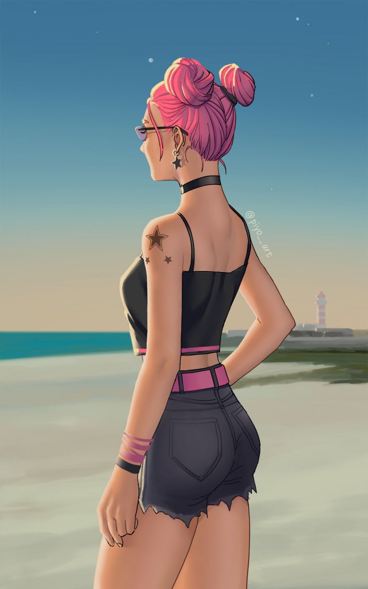 Летняя Мара ФОРТНАЙТ арт