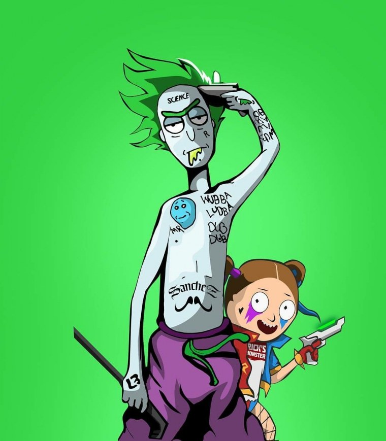 Рик и Морти Вабба лабба даб даб