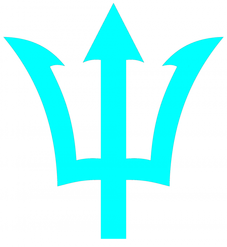 Трезубец Нептуна Посейдона