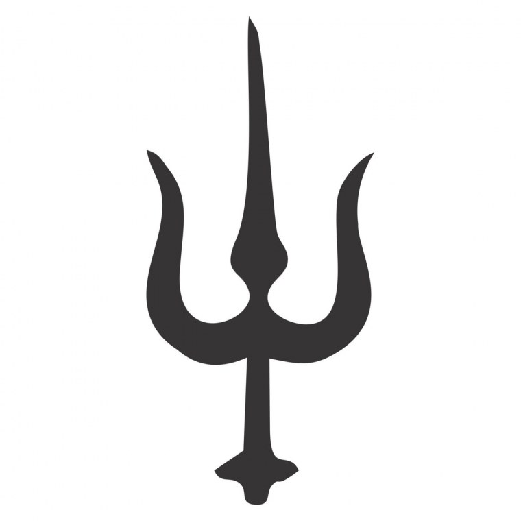 Трезубец тату эскиз