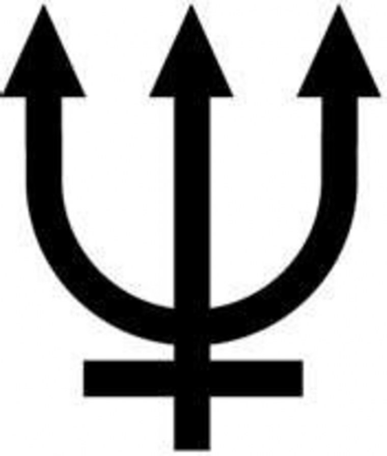 Трезубец Аквамена чертежи