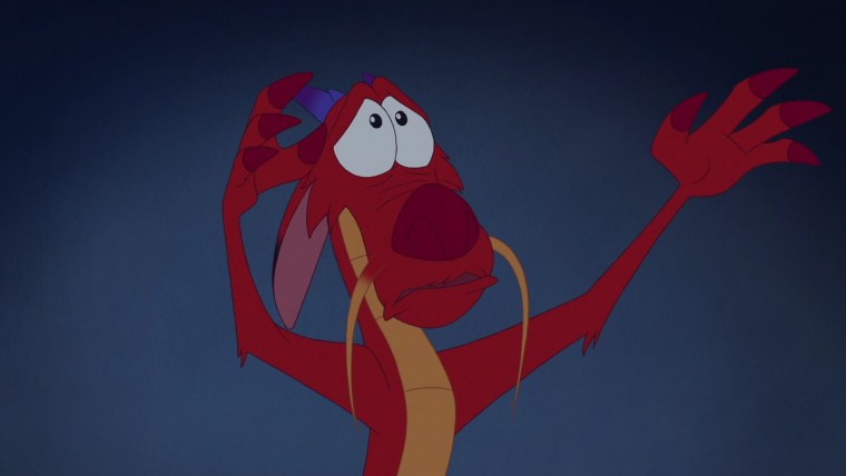 Мушу дракон из Мулан