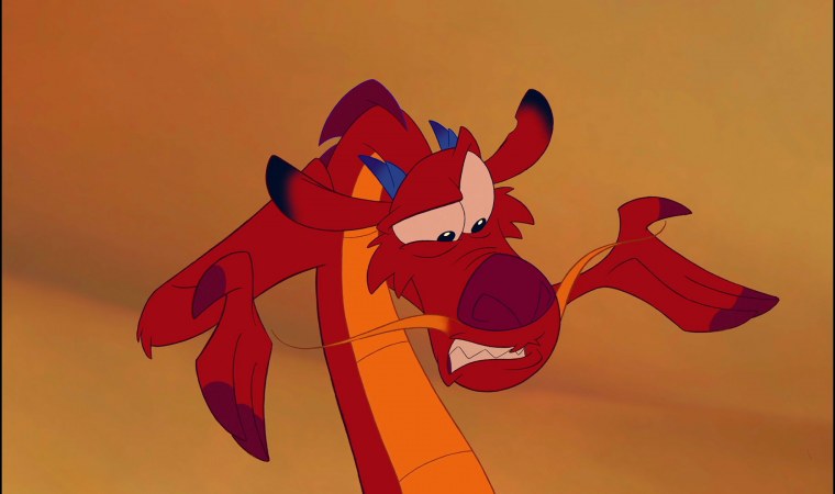 Мушу дракон из Мулан