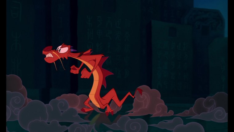 Мушу дракон из Мулан