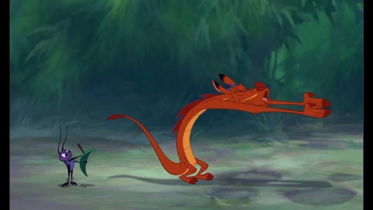 Мулан и дракончик мушу 2