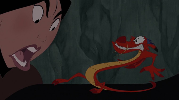 Мультик Мулан дракон