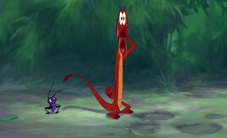 Мультик Мулан дракон