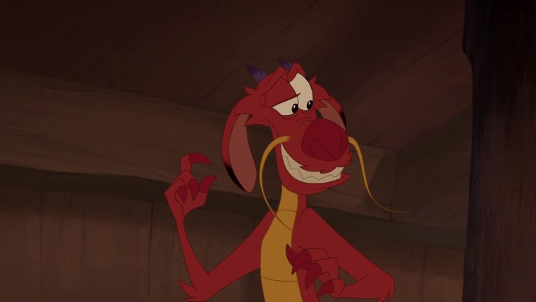 Мушу дракон из Мулан