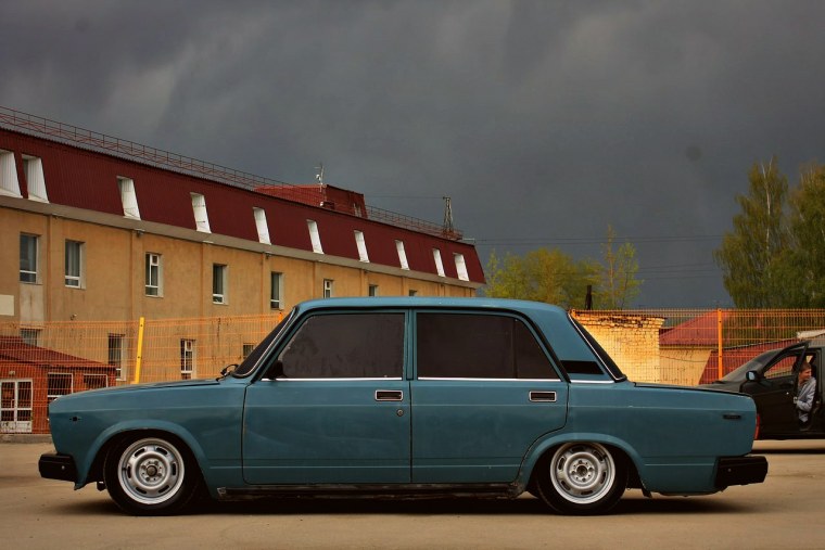 ВАЗ 2107 занижение