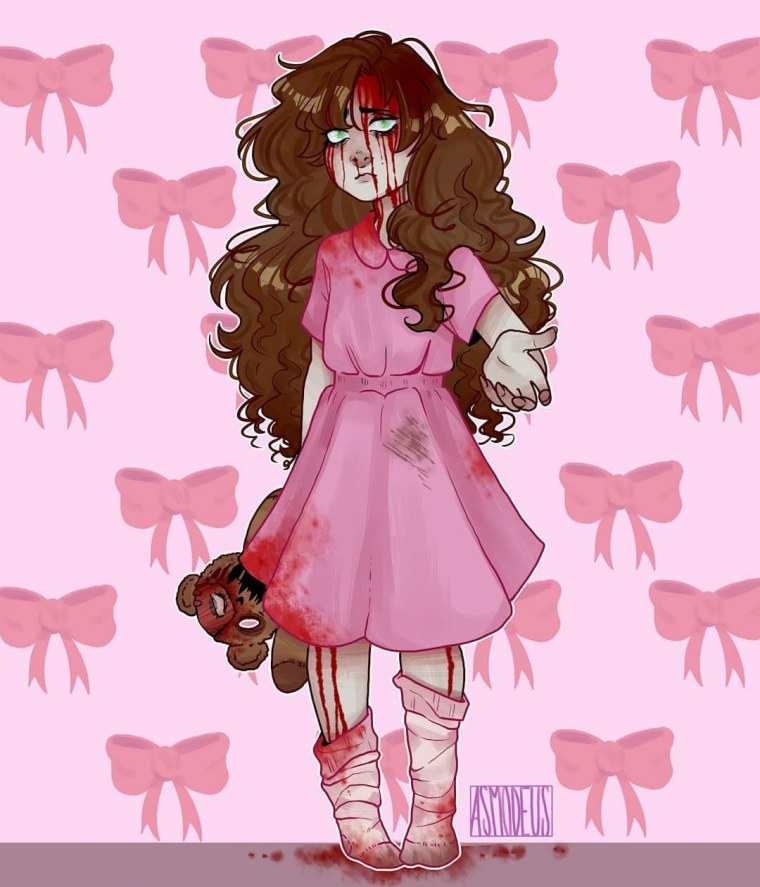 Салли Олдер рисунок карандашом