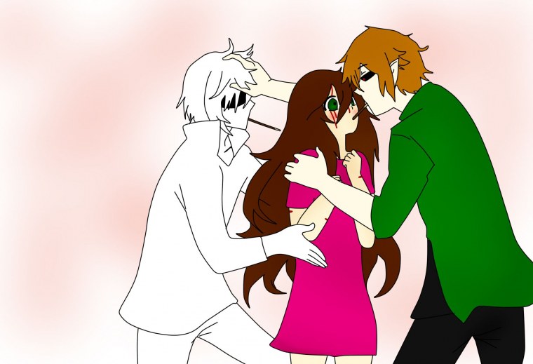 Салли крипипаста карандашом