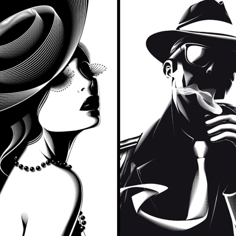 Картинки в стиле Нуар