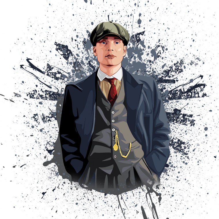 Острые козырьки Томми арт