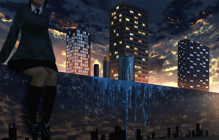 Аниме город