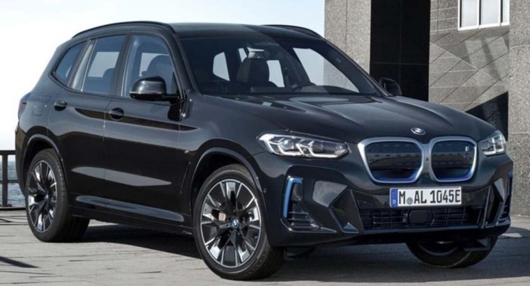 BMW IX 2022 черный