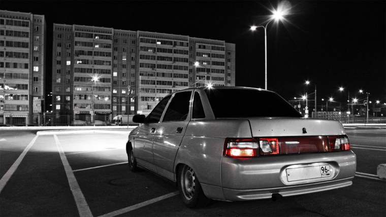 ВАЗ 2110 Bunker серебристая