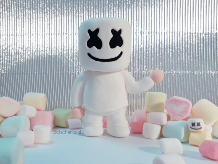 Зефирки с рожицами