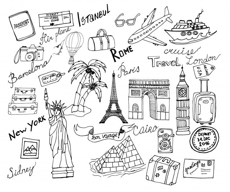 Путешествие карандашом