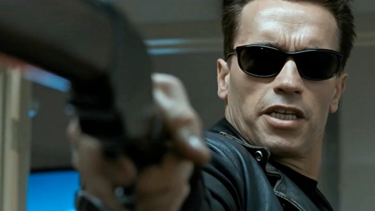 Терминатор 1 Арнольд в очках