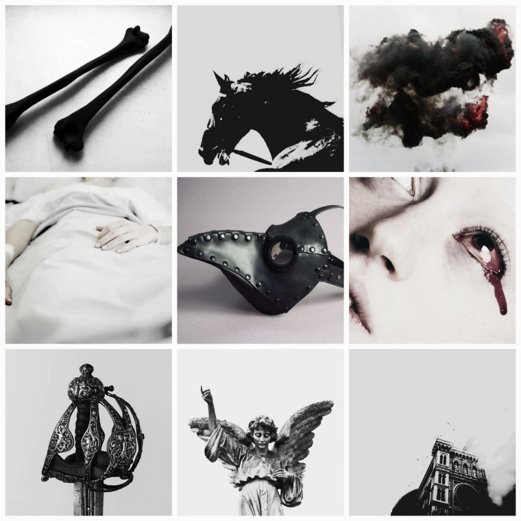 Эстетика смерти коллаж