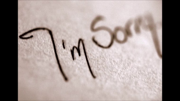 Эстетика надписи sorry