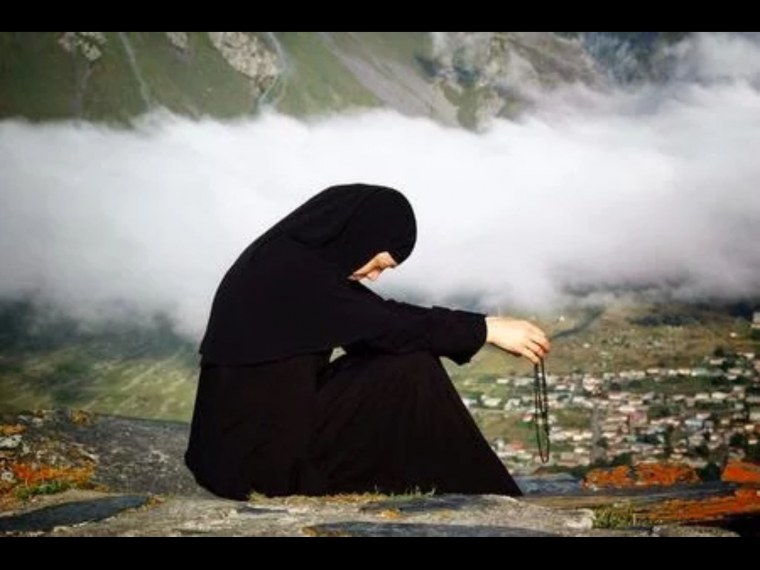 Мусульманка в печали