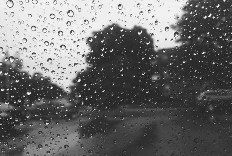 Черно белый дождь