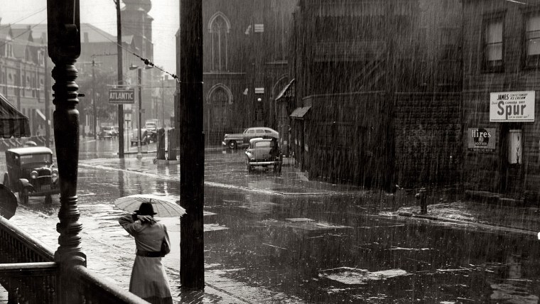 Дождь в городе