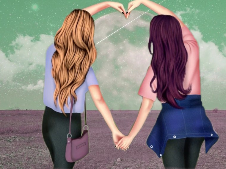 Арт для лучшей подруги