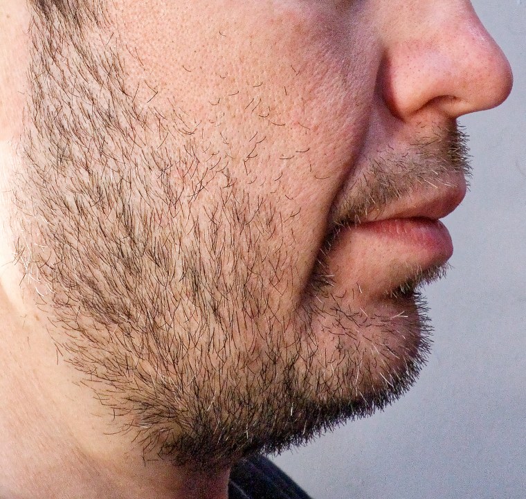 Небрежная щетина