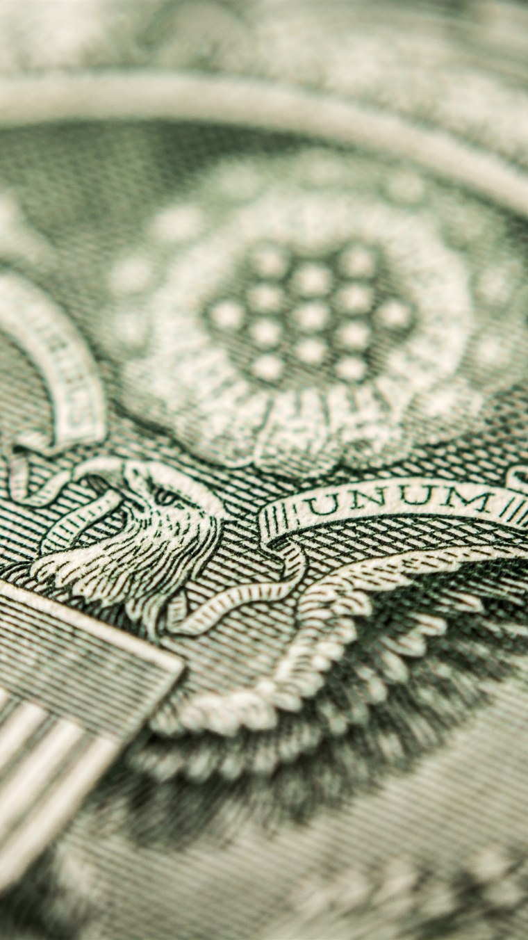 Орел на долларе