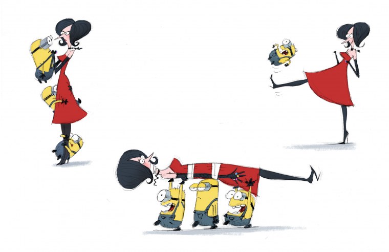 Гадкий я Скарлетт оверкилл