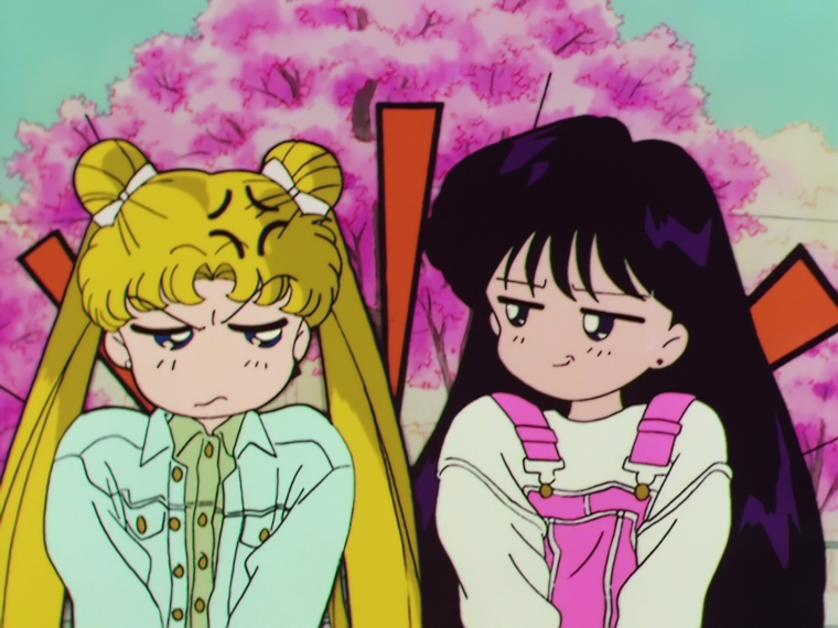 Сейлор Мун и Сейлор Марс