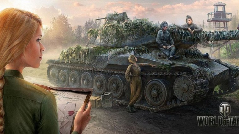 Девушка танкист World of Tanks