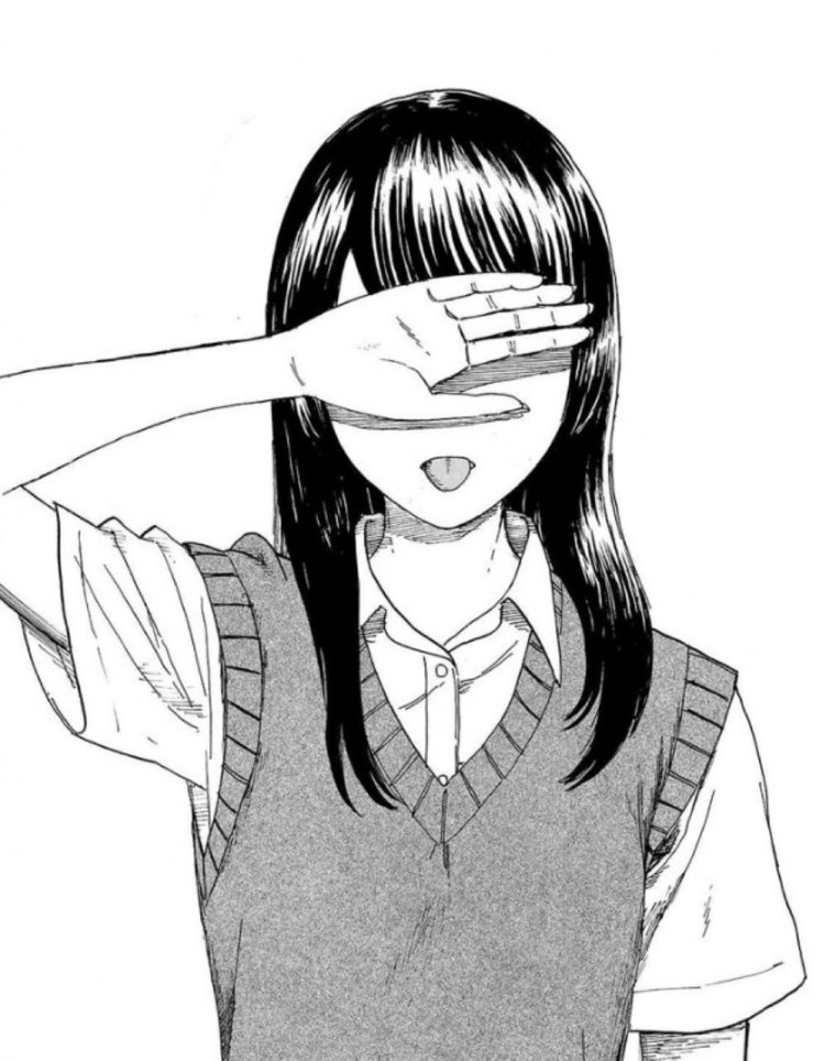 Аниме черно белое