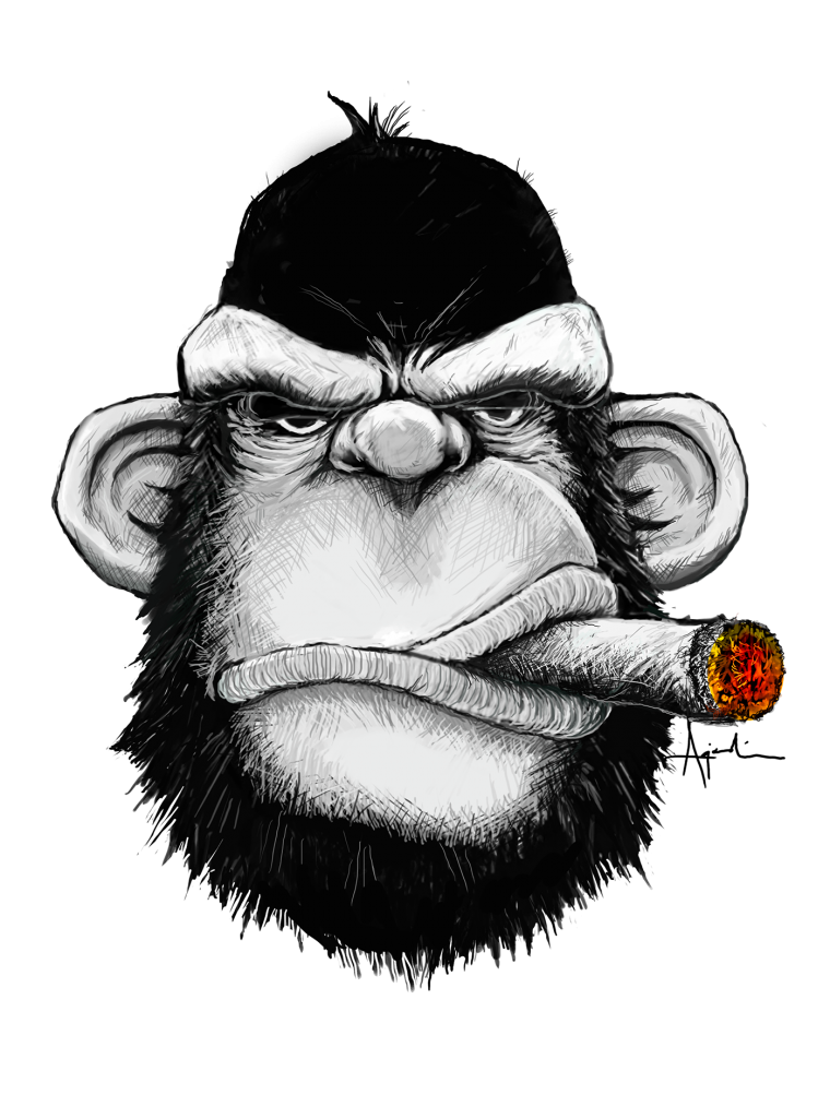 Крутая обезьяна