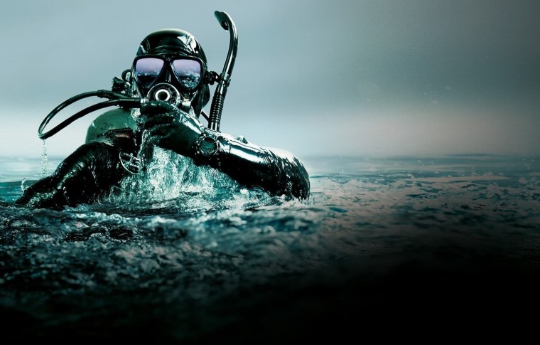 Водолазный скафандр трехболтовка