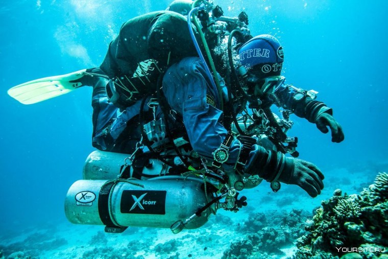 Скафандр аквалангиста