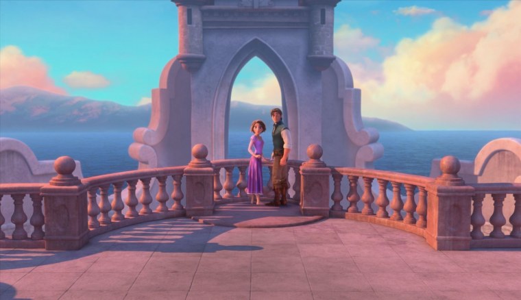 Принцесса Рапунцель мультик