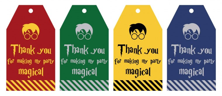 Этикетки в стиле Гарри Поттера