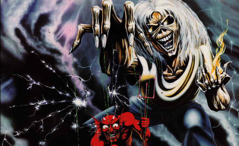 Группа Iron Maiden плакат