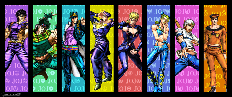 Главные персонажи и стенды Джоджо